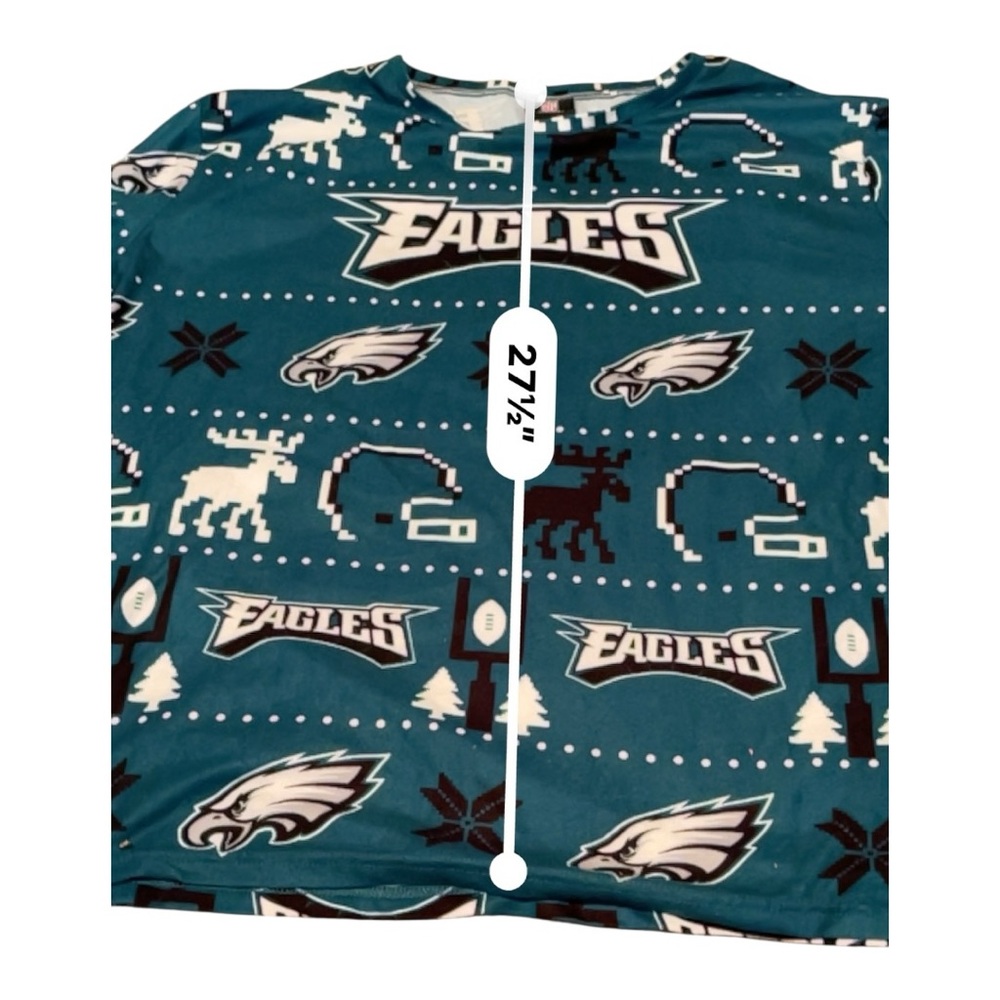 🎉Host Pick🎉 NFL Apparel Teal and White Sweater-super soft! - Picture 5 of 6